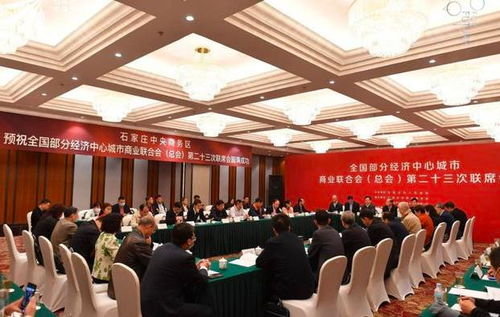 全国16个经济中心城市商业联合会领导齐聚石家庄中央商务区