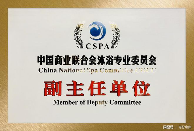 资讯i辰讯荣膺中国商业联合会沐浴专业委员会副会长企业单位