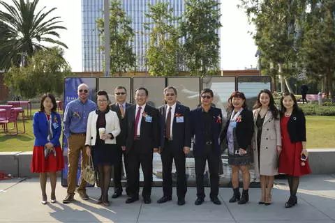 【美国“一带一路国际商业联合会”成立发布会暨“希望与爱”艺术展】