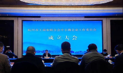 杭州市工商业联合会中小微企业工作委员会成立大会圆满举行